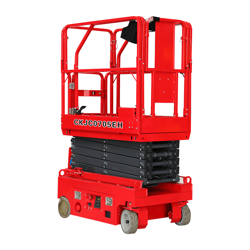 CKJC0705EH CKJC0604EH CKJC0503EH مینی فرمان هیدرولیک الکتریکی بالابر قیچی سیار 